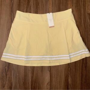 CALIA Truelight by Carrie Underwood Yellow Golf Skirt Skort size 4, 8 or 12